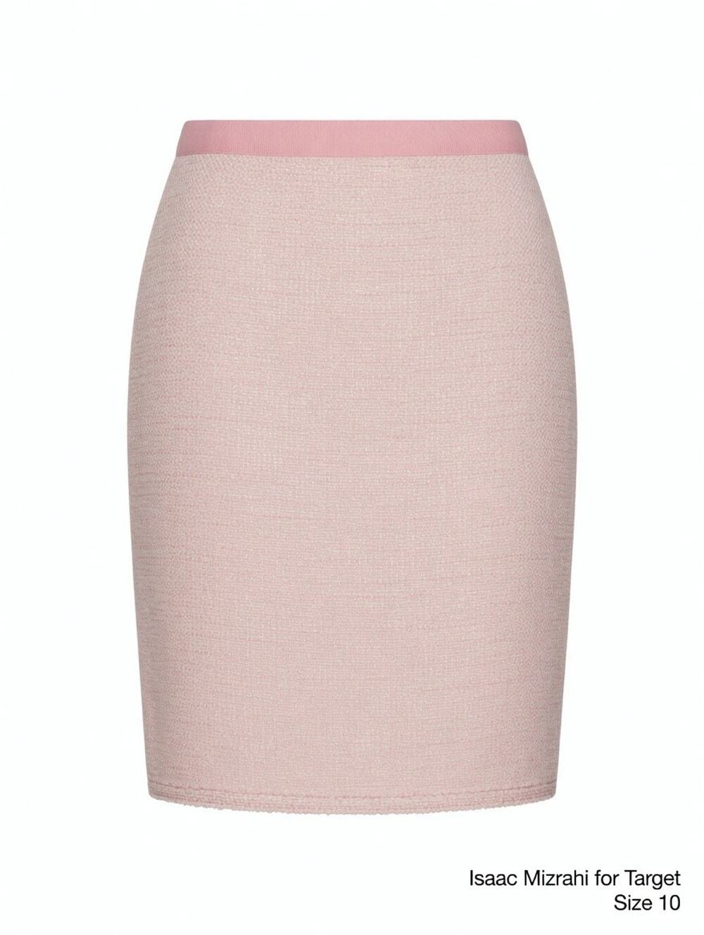 Isaac Mizrahi for Target Pink Tweed Skirt – Size 10